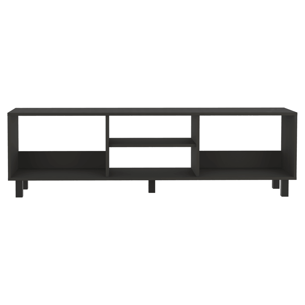Rack Tv 70" Multiusos FM 042N, Negro