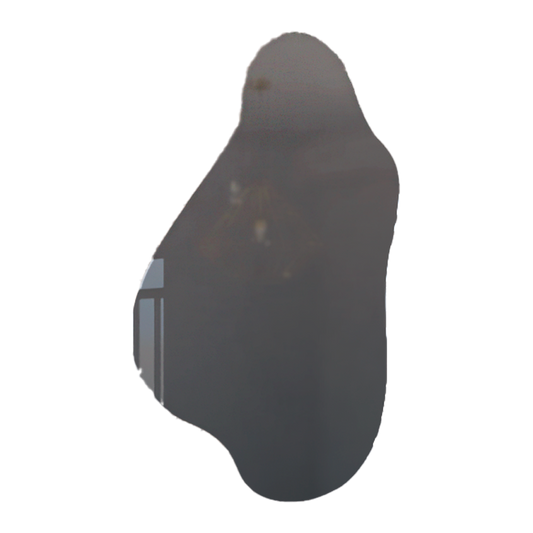 Espejo Maya Con Forma Irregular