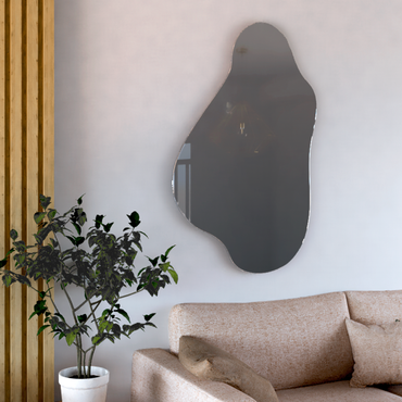 Espejo Maya Con Forma Irregular