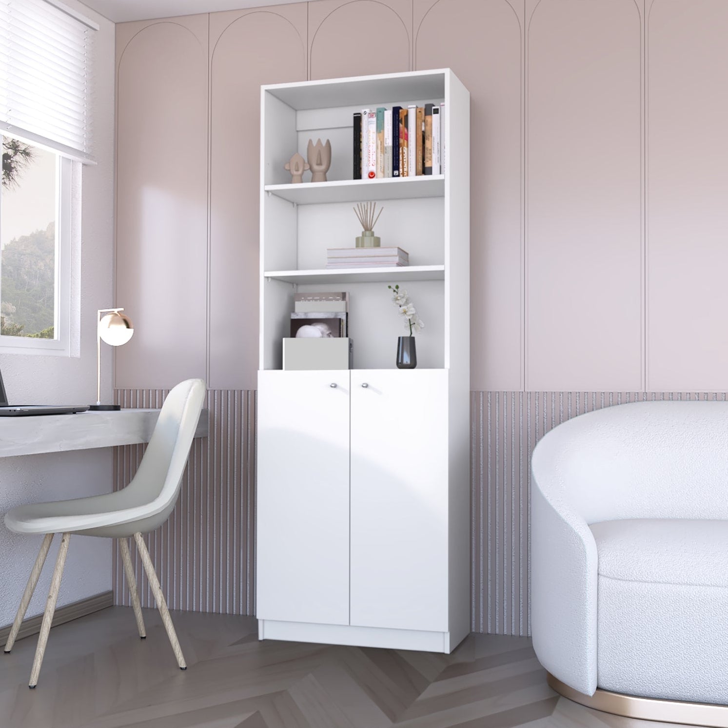 Estante, FM Furniture 020B Blanco