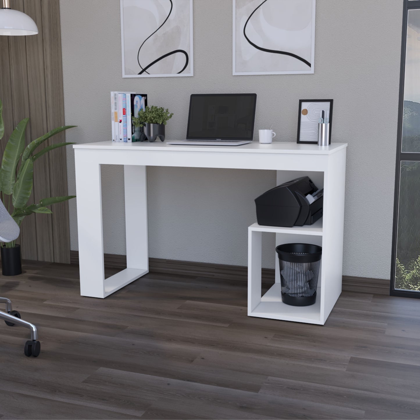 Escritorio Dos Cajones, FM Furniture 061B, Wengue