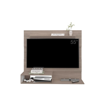 Panel de Tv Beijing, Bardolino y Blanco, con espacio para tv 55"