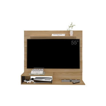 Panel de Tv Beijing, Fresno Europeo y Wengue, con espacio para tv 55"