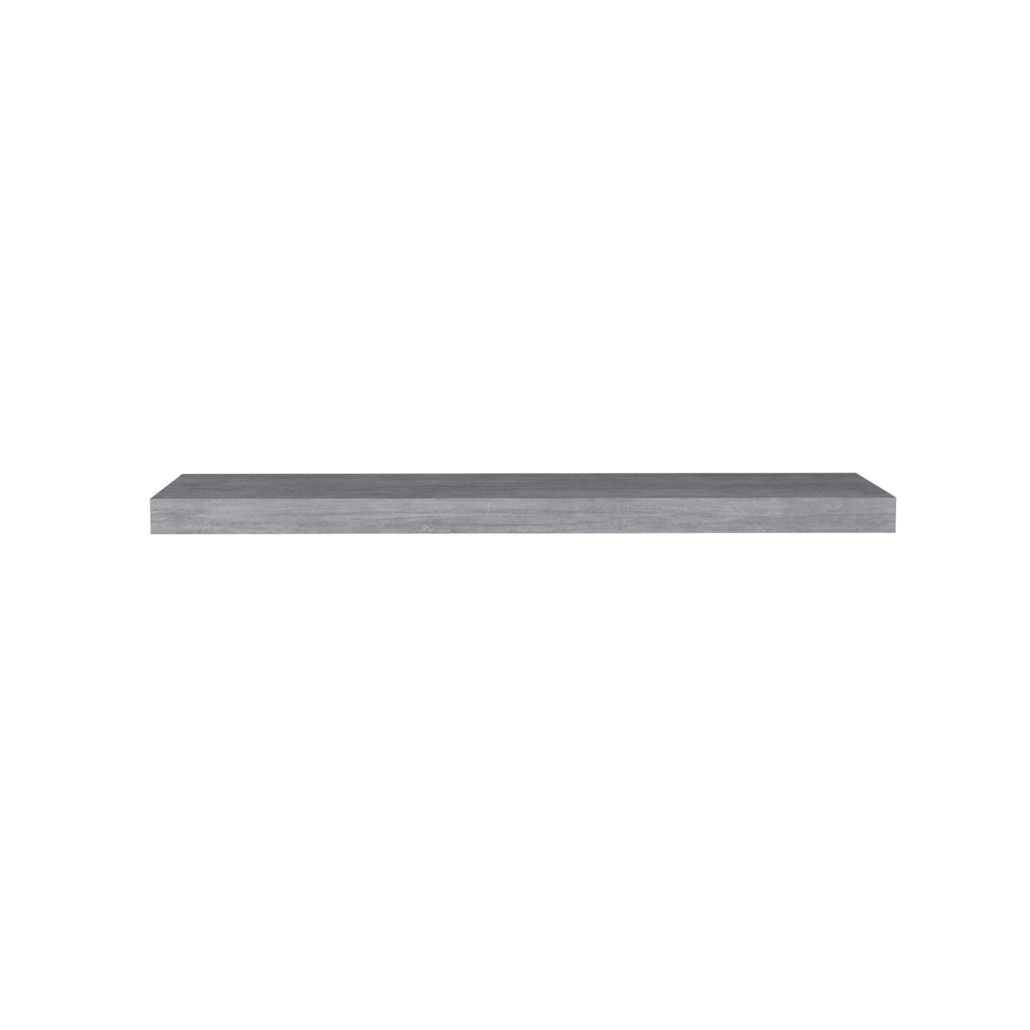 Repisa Flotante FM 041G, Gris Claro