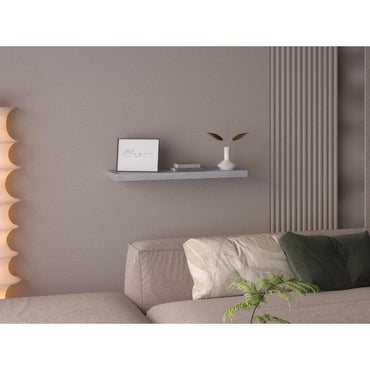 Repisa Flotante FM 041G, Gris Claro