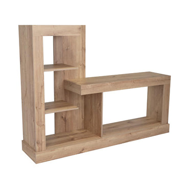 Mesa Para Tv Samir, Café Claro, con Espacio Para Televisor de Hasta 55 Pulgadas