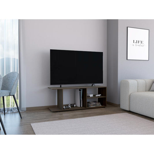 Rack para TV Wood, Nogal, Para Televisor Hasta 50 Pulgadas