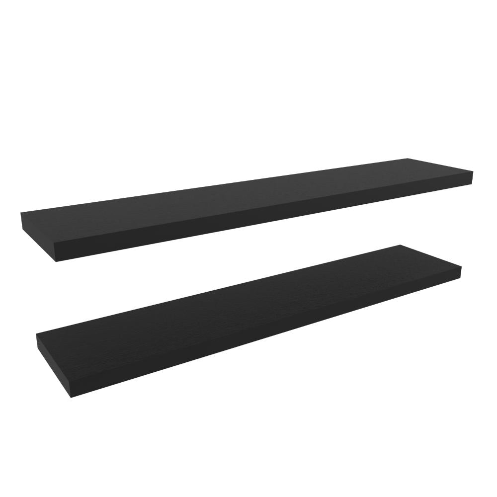 Repisa Flotante Wall, Wengue Por Una Unidad