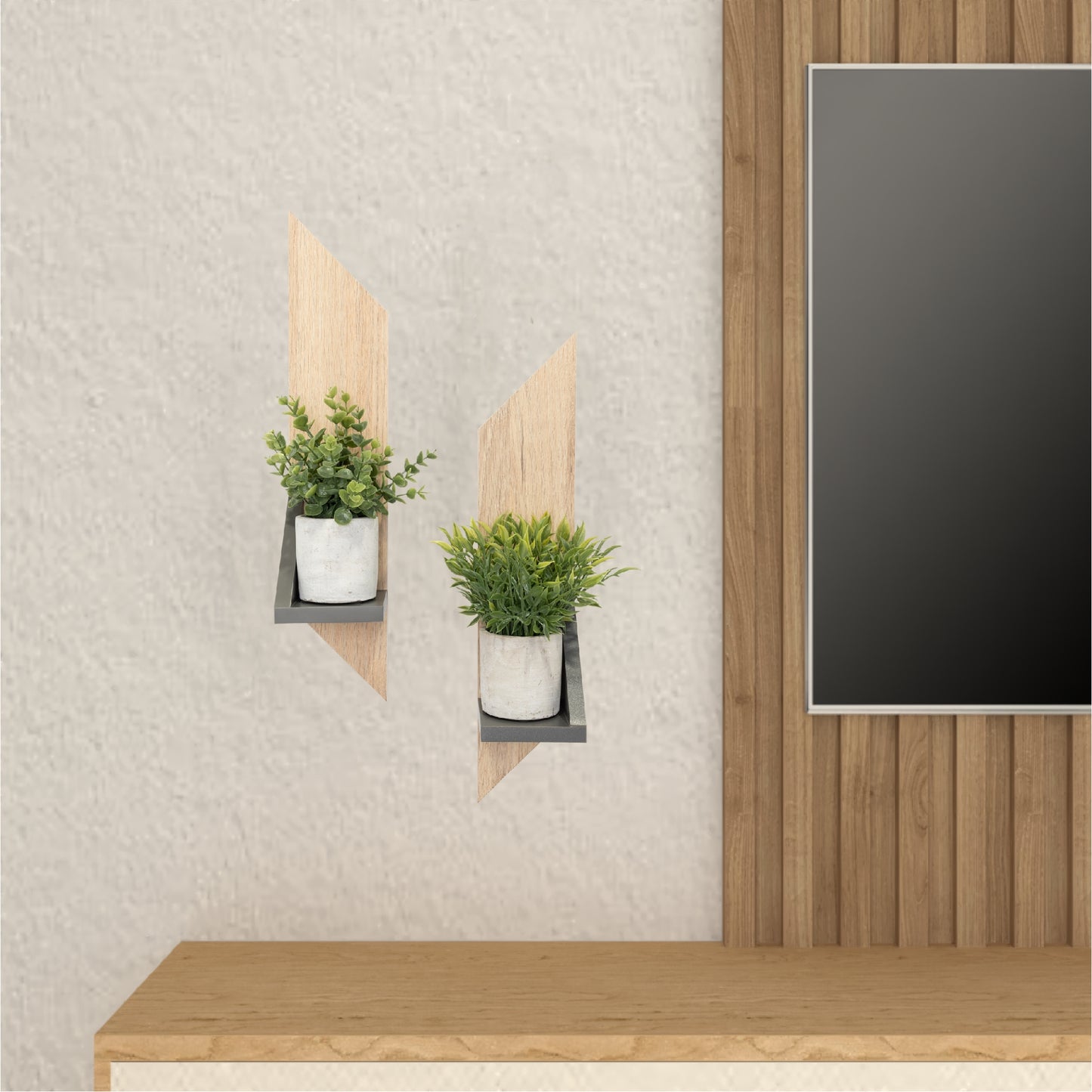 Set 2 Repisas Vettel  Bi-Color