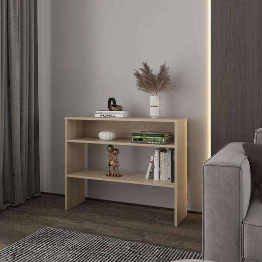 Mueble Arrimo Dos Repisas, FM Furniture Café Claro