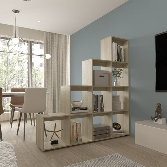 Biblioteca Forma Escalera, FM Furniture, Cafe Claro