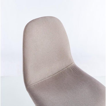 Silla Concept, Tapiz Café Claro y Pata Café Oscuro, con cuatro patas