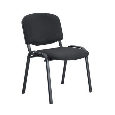 Silla Interlocutora, Negro, Con espaldar y diseño sencillo sin brazo x5