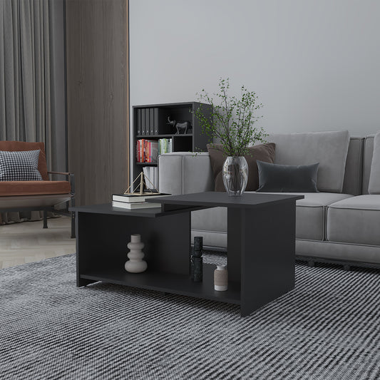 Mesa De Centro Rectangular, FM Furniture, Negro