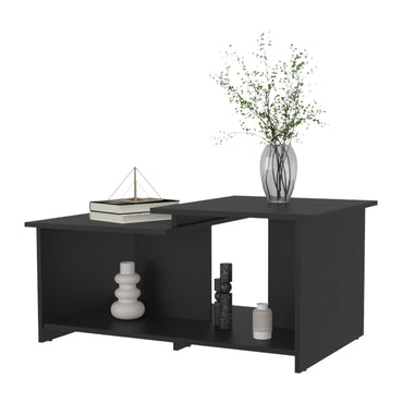 Mesa De Centro Rectangular, FM Furniture, Negro