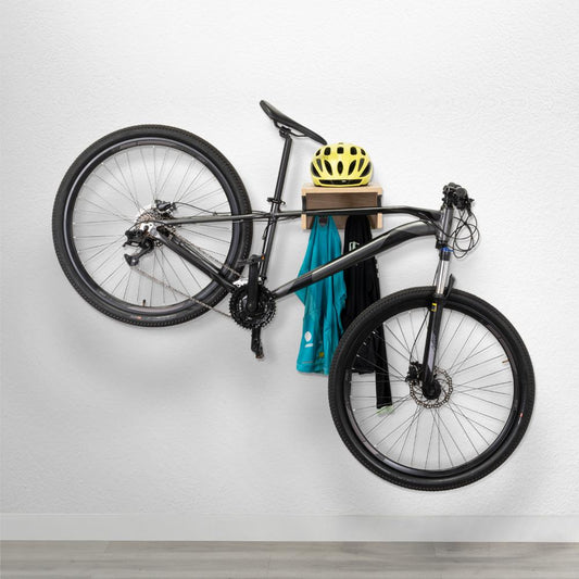Soporte De Bicicleta Casper En Mdp, Madera Clara