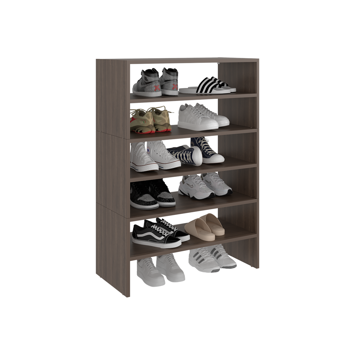 Modulo Zapatero Z-72 Apilable Seis Niveles, Milan