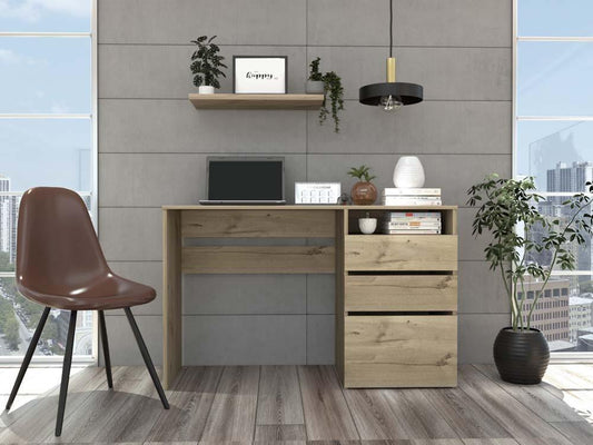 Escritorio Venus color Café claro para Oficina.