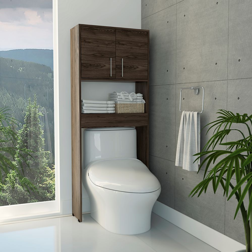 Ahorrador de Espacio Barcelona Color Coñac Para Baño