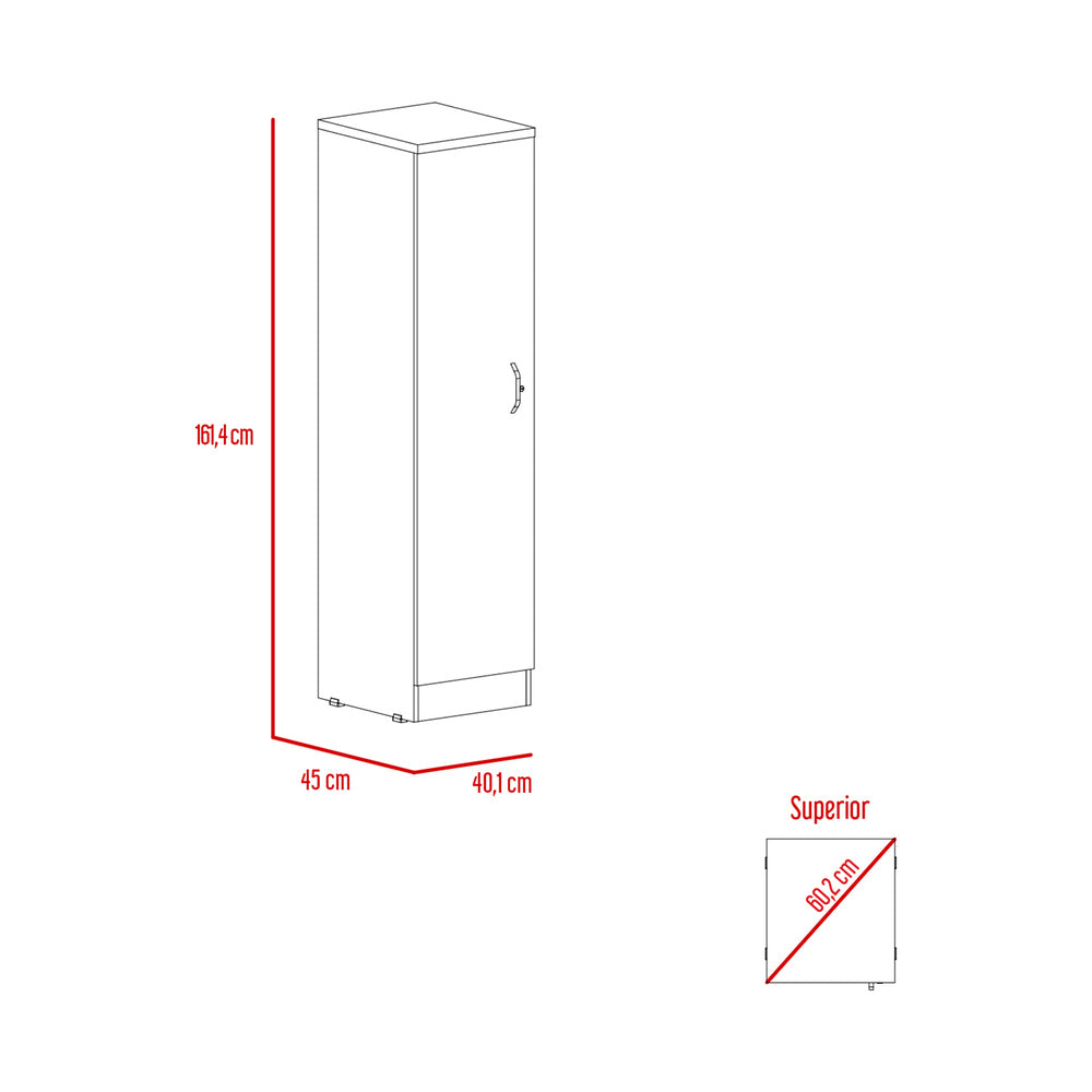 Escritorio 160 + Biblioteca 1P Home Office Color Negro Soft y Coñac Para Oficina