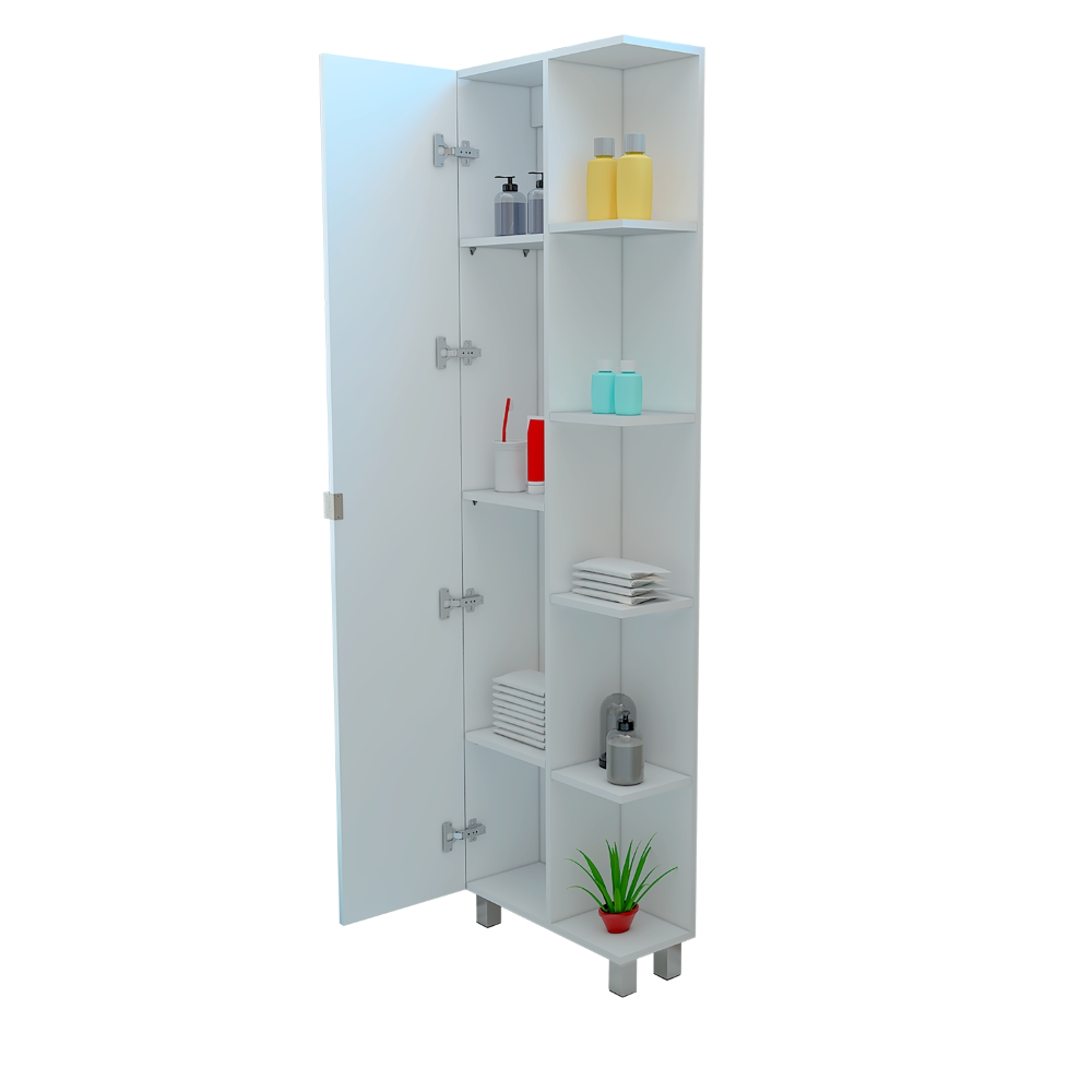 Combo Kitchen, Blanco, incluye mueble microondas bajo y optimizador