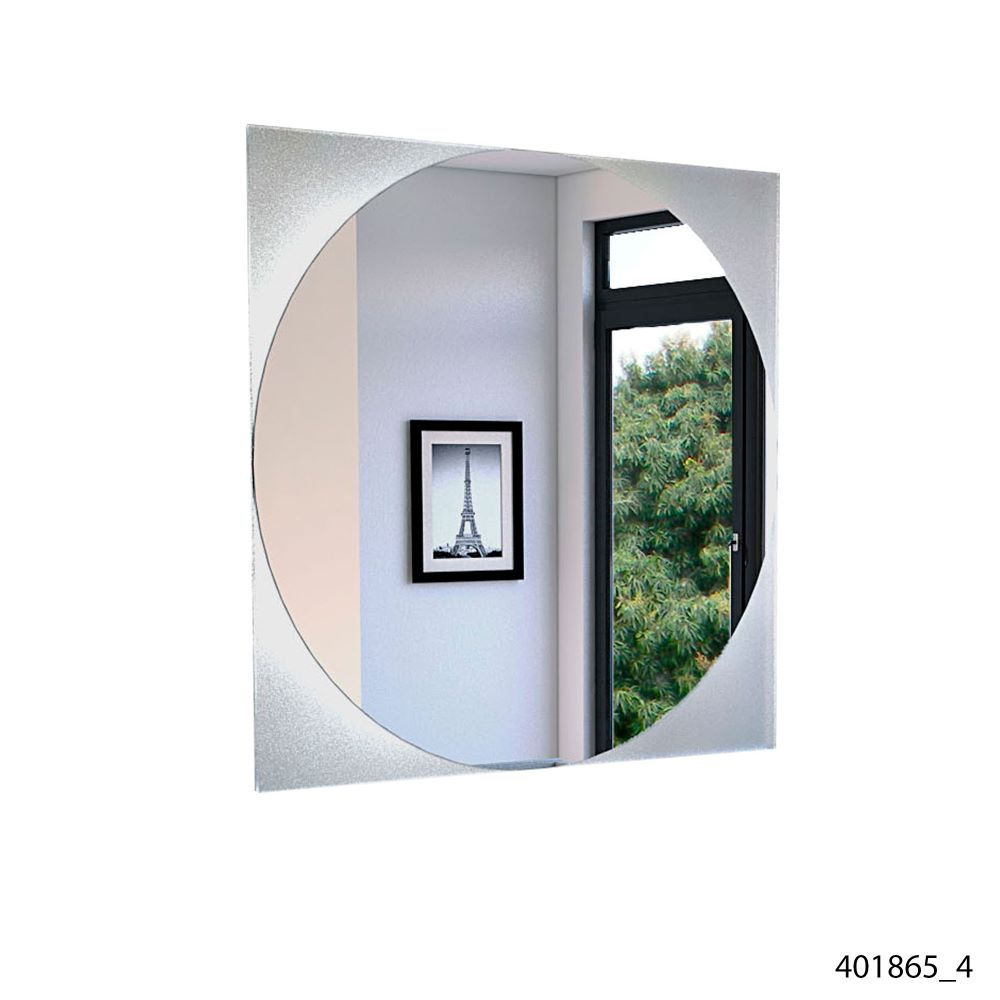 Combo Reflekta, Miel, incluye mueble de lavamanos y espejo salermo