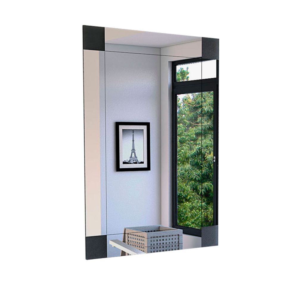 Combo Reflekta, Coñac, incluye mueble de lavamanos y espejo genova