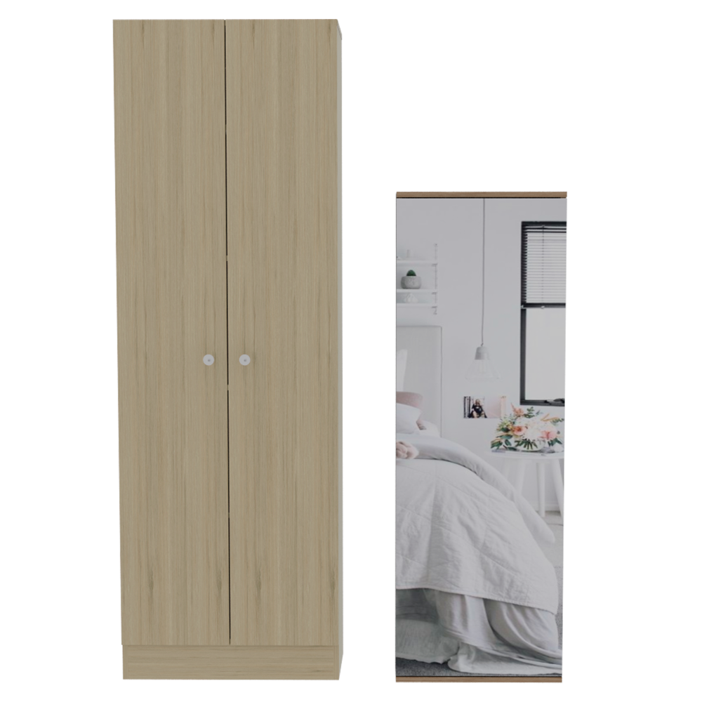 Combo Dreams, Rovere y Blanco, incluye closet y zapatero
