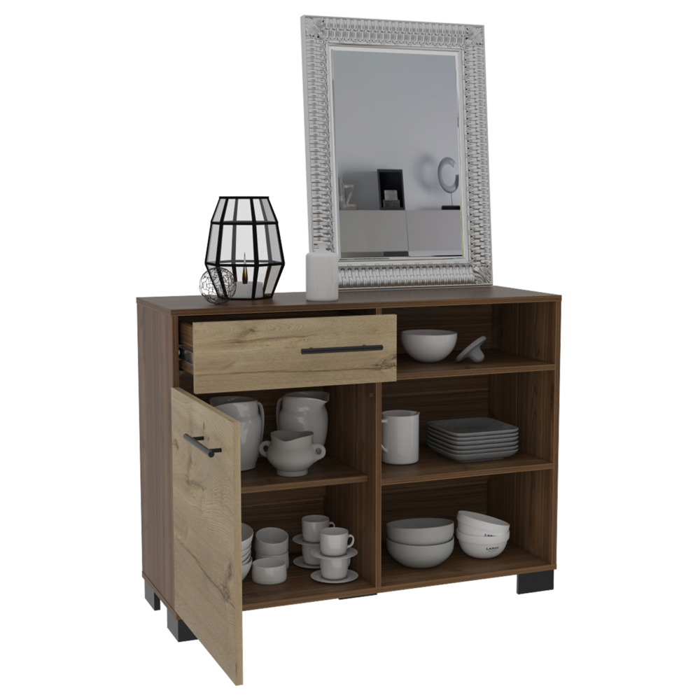 Rack + Bife Marsella Color Gales y Duna Para Sala De Estar