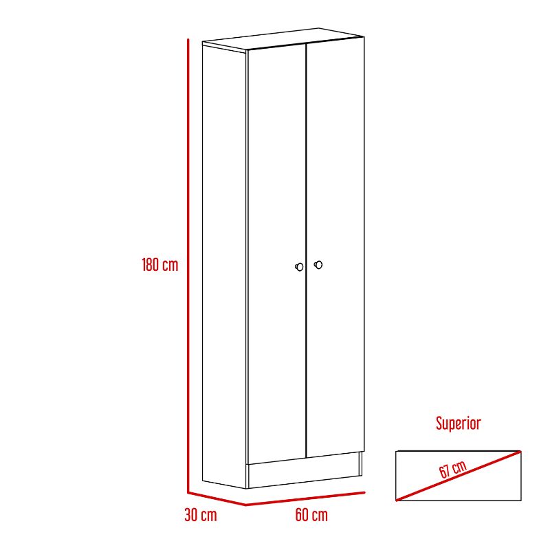 Closet Puertas Home Color Wengue Para Dormitorio