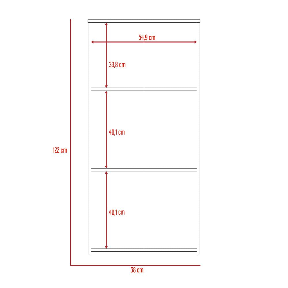 Rack TV + Biblioteca Color Nomik Wengue y Duna Para Sala De Estar