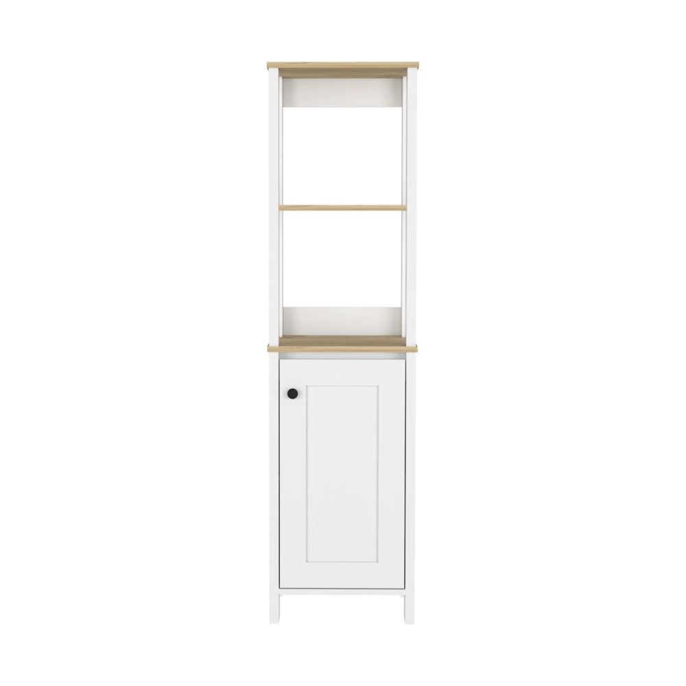 Mueble Optimizador Bath BI Color Duna y Blanco Para Baño