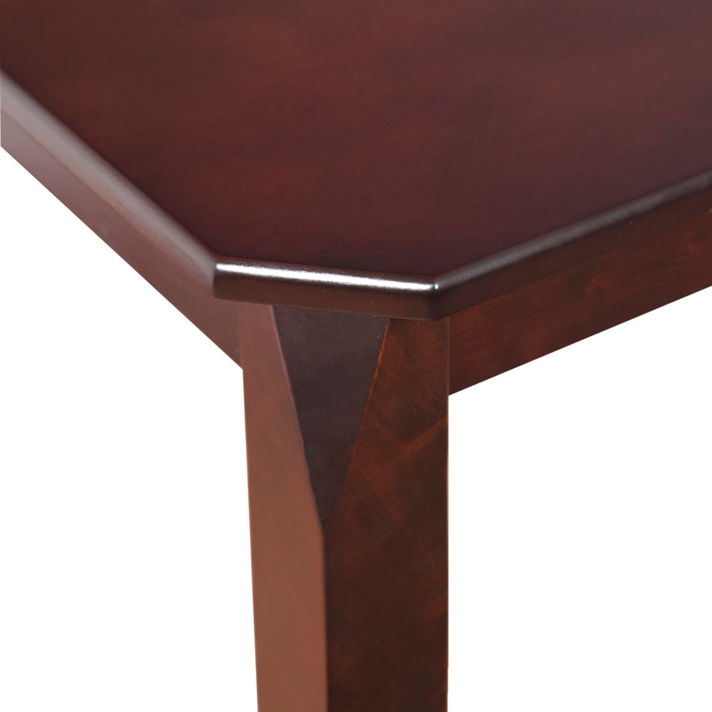 Mesa de Comedor Cardiff Color Moka Para Sala De Estar