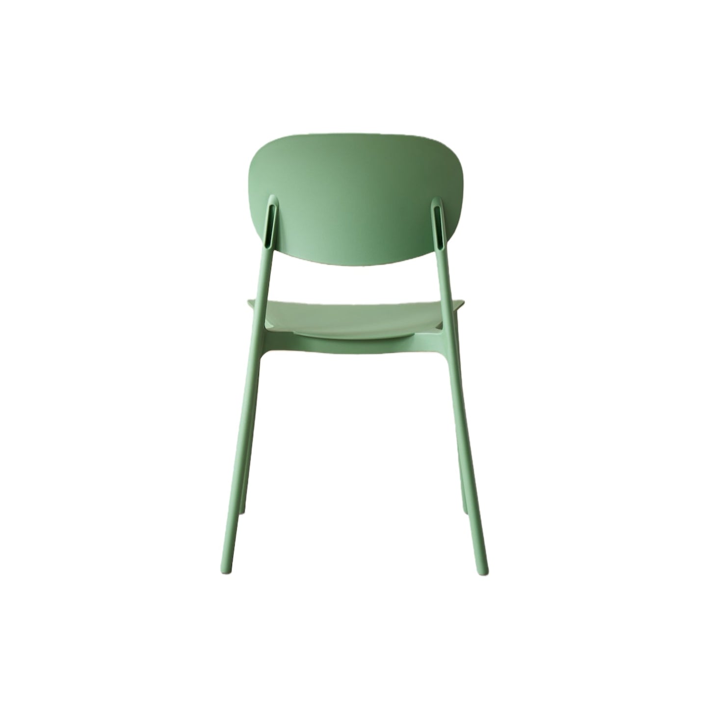 Silla Milán, Color Verde, con Espaldar y Diseño Moderno
