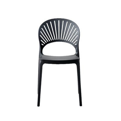 Silla Paraíso, Color Negro, con Espaldar y Diseño Moderno