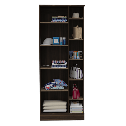 Closet Lara con Espejo color Caoba para Habitación.