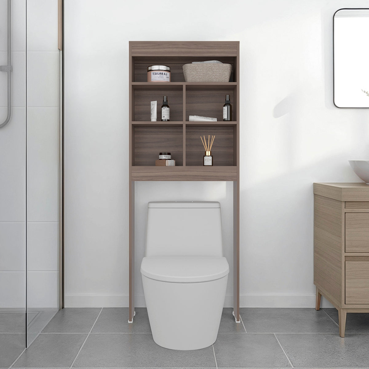 Optimizador Wc Bath 20, Avellana