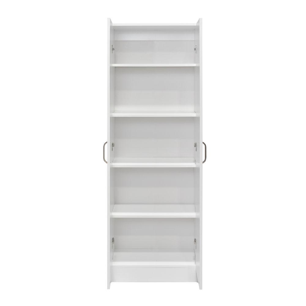 Estante Organizador Wc Dos Puertas Fm 010B, Blanco