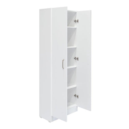 Estante Organizador Wc Dos Puertas Fm 010B, Blanco