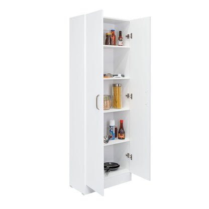 Estante Organizador Wc Dos Puertas Fm 010B, Blanco