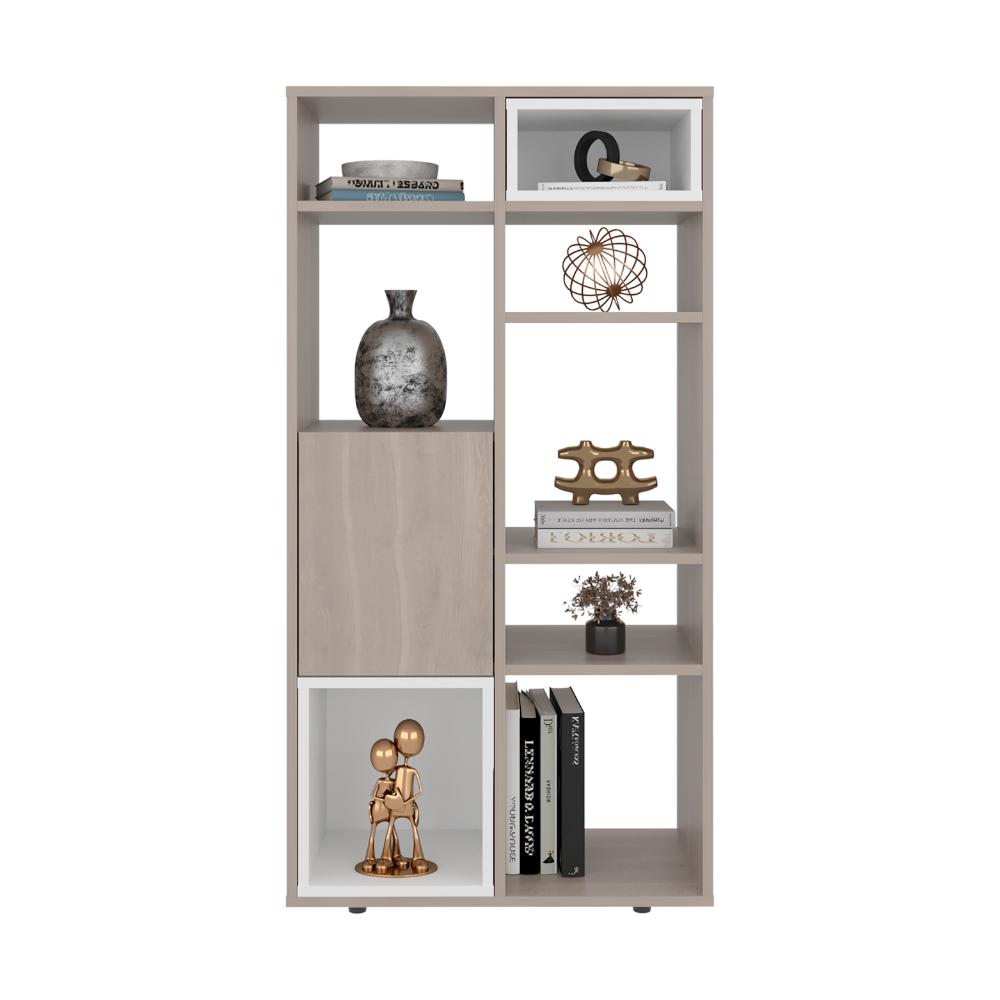 Biblioteca Escalera Momi, Bardolino y Blanco, con espacio para ubicar objetos decorativos (vista 2)