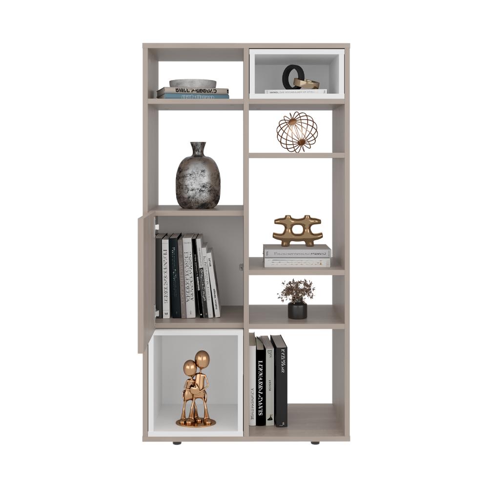 Biblioteca Escalera Momi, Bardolino y Blanco, con espacio para ubicar objetos decorativos (vista 3)