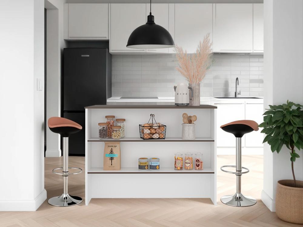 Barra Auxiliar De Cocina Fendi, Milan / Blanco