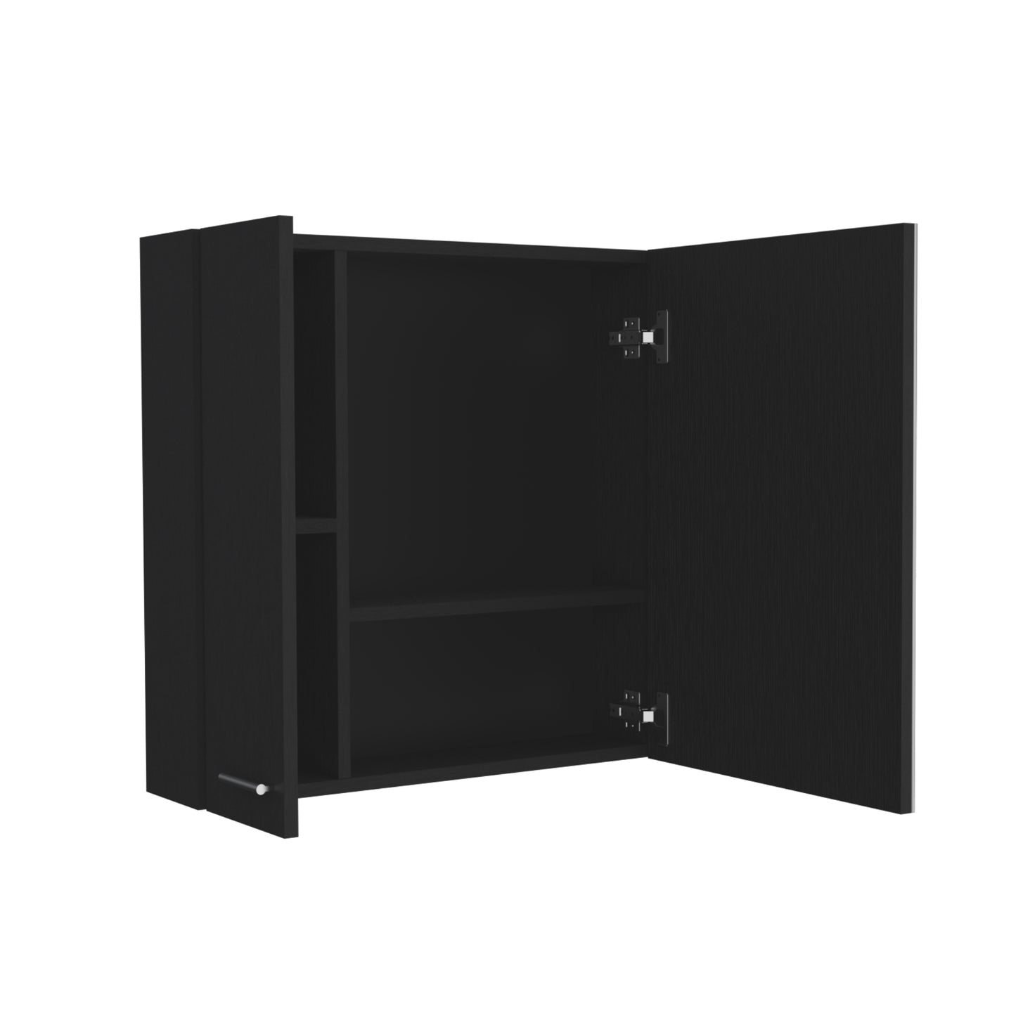 Botiquin Dos Puertas Con Espejo, , FM Furniture 002N, Negro