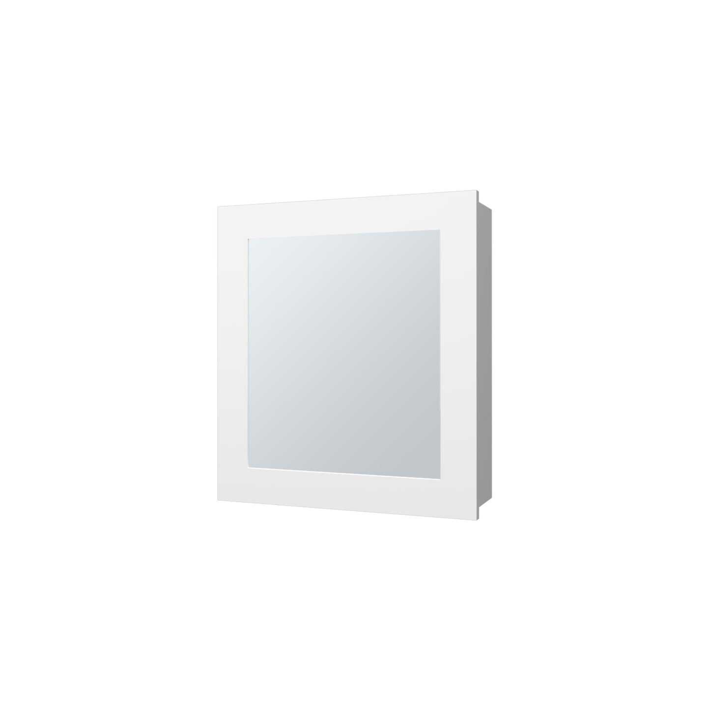 Botiquin  Con Una Puerta  Con Espejo, FM Furniture, Blanco