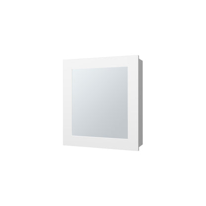 Botiquin  Con Una Puerta  Con Espejo, FM Furniture, Blanco