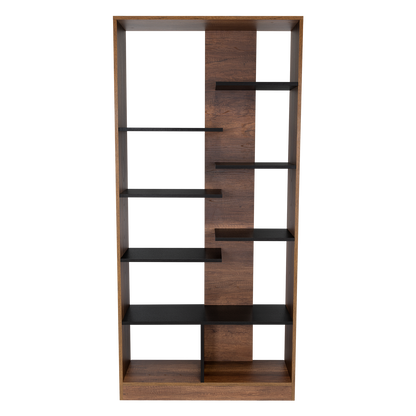 Biblioteca, FM Furniture 003C, Cafe Oscuro Y Negro
