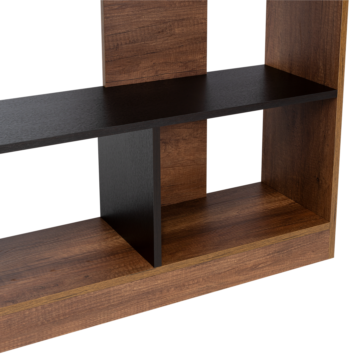 Biblioteca, FM Furniture 003C, Cafe Oscuro Y Negro