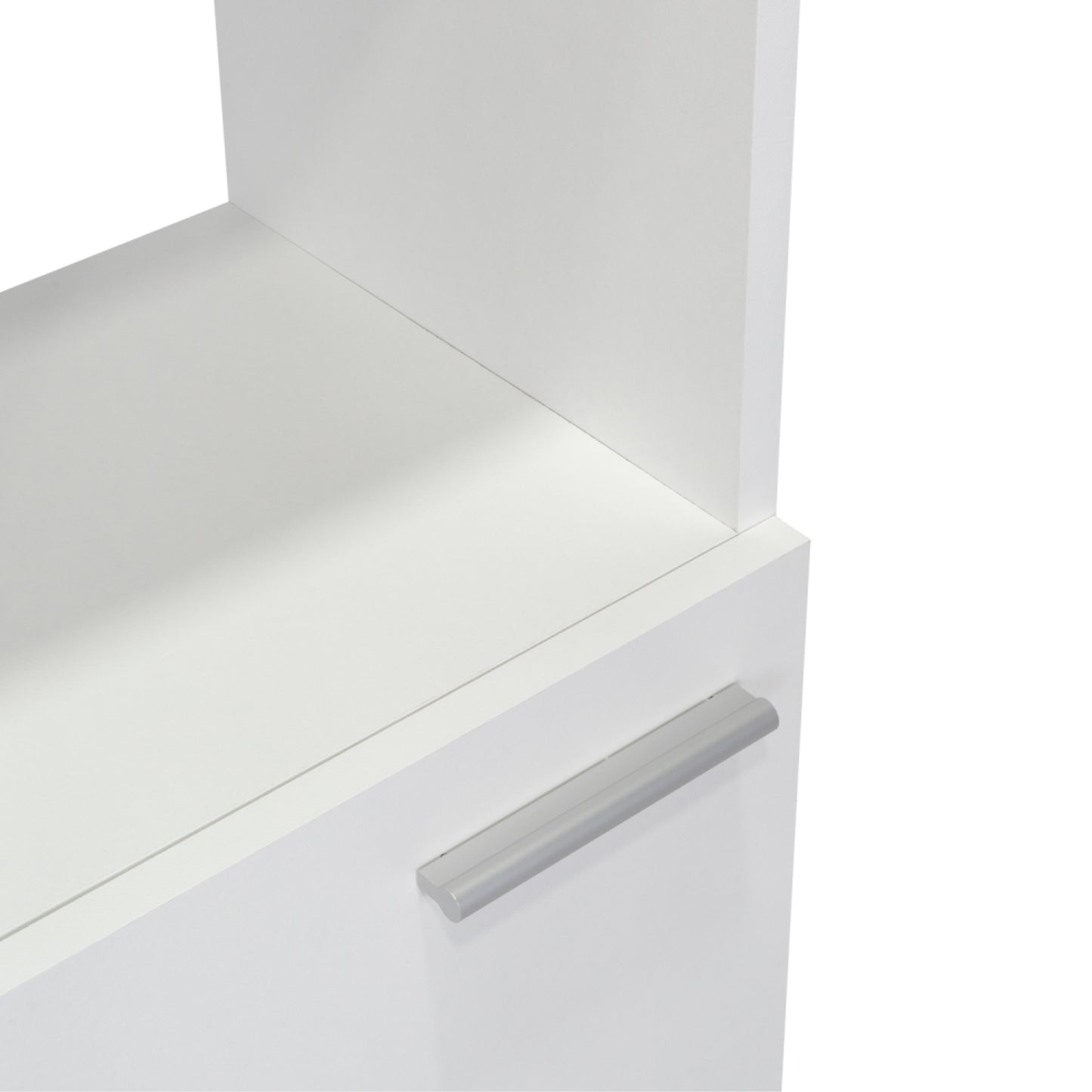 Estante Organizador Baño Una Puerta , FM Furniture, Blanco