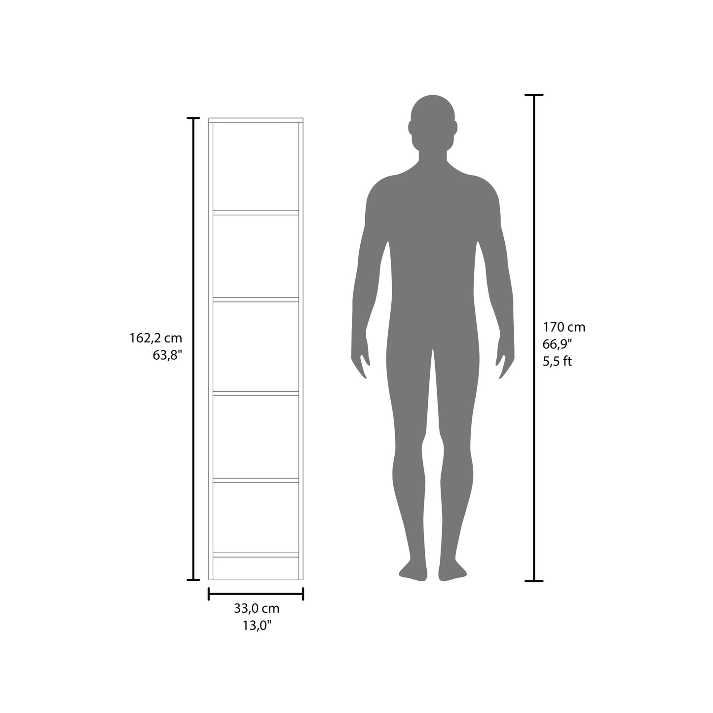 Estante Organizador Baño Una Puerta , FM Furniture, Blanco